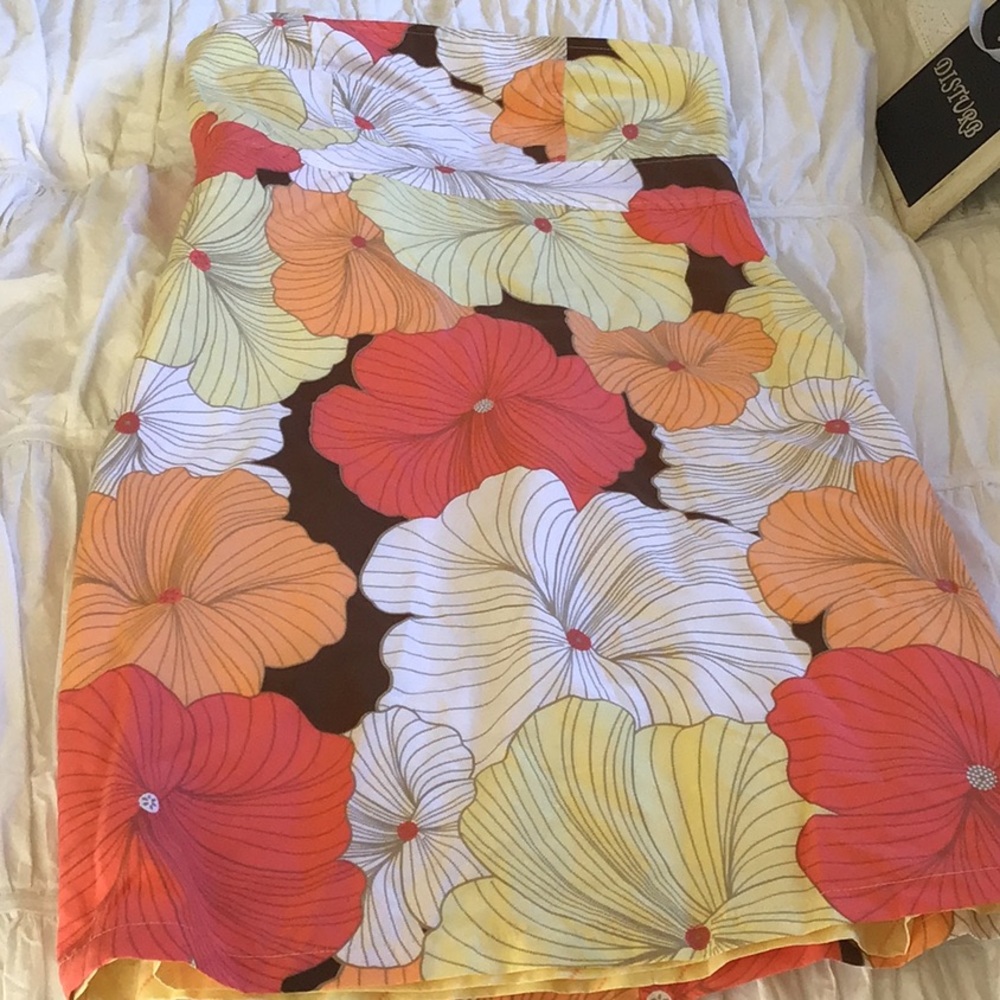 REVERSIBLE strapless dress NWT
